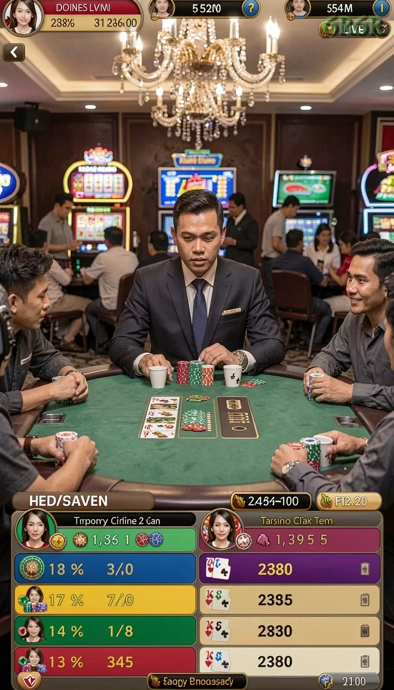 Cuplikan layar NUSABET — aktivitas