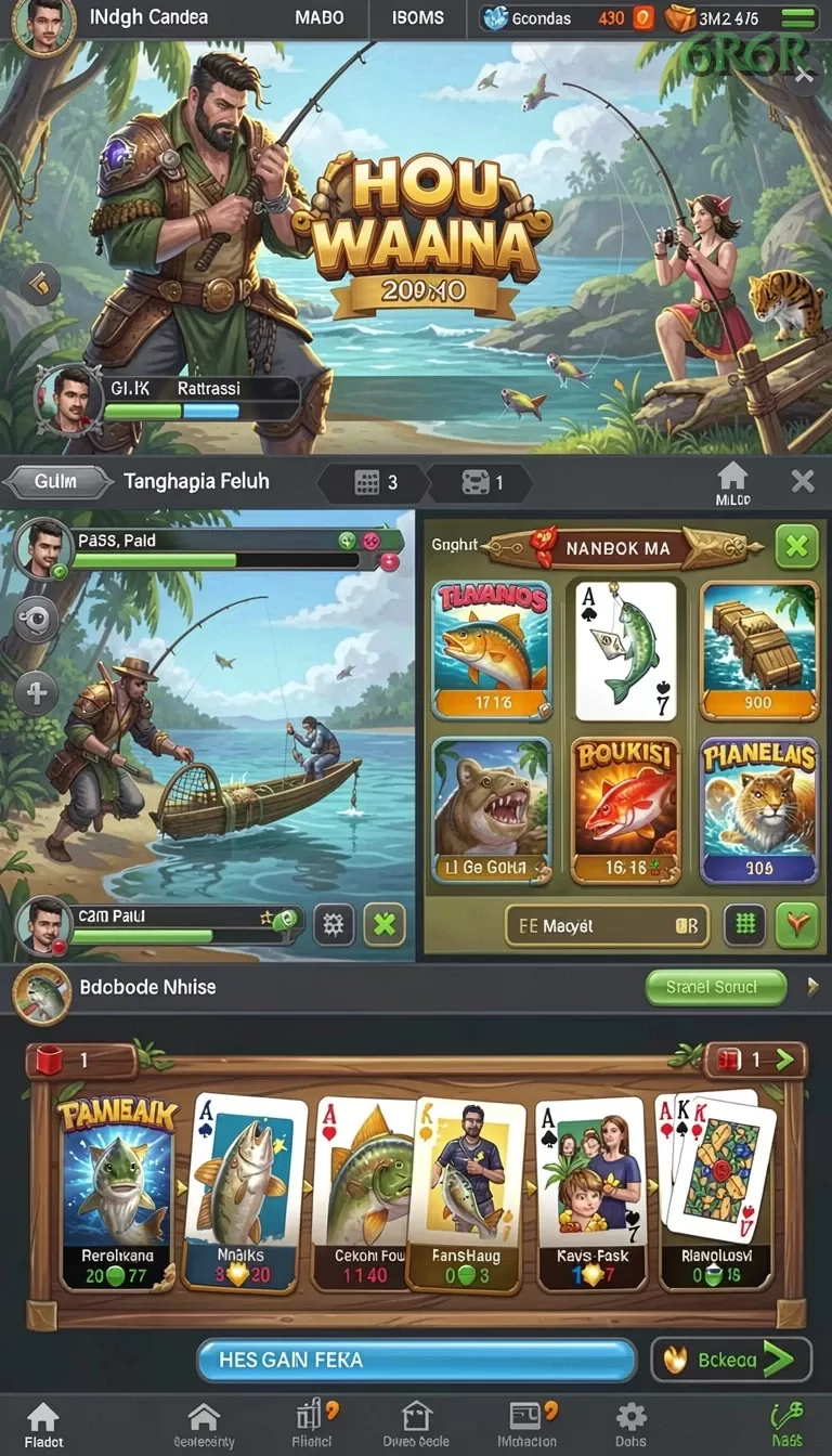 Cuplikan layar HAO788 — halaman utama