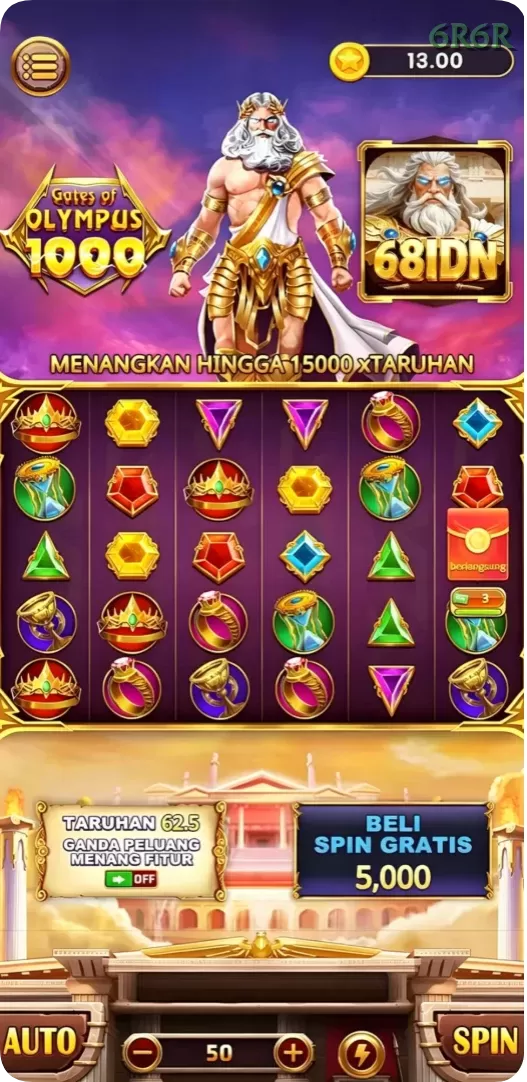 Cuplikan layar TOGEL62 — halaman utama